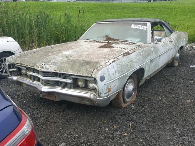 9W61Y178329 - 1969 FORD CONVERTIBL WHITE photo 2