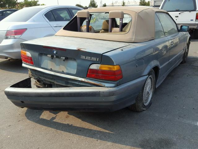 WBABJ6324RJD33492 - 1994 BMW 325 IC AUT BLUE photo 4