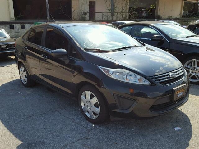 3FADP4AJ5CM207647 - 2012 FORD FIESTA BLACK photo 1