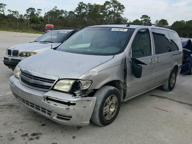 1GNDX13E03D317565 - 2003 CHEVROLET VENTURE LU SILVER photo 2