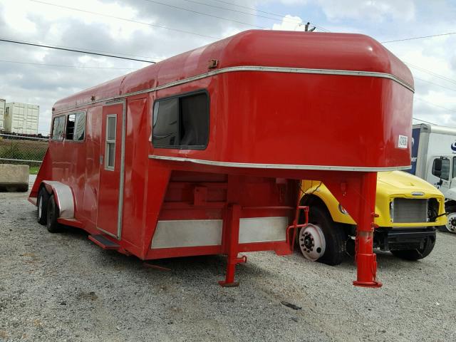 175TTPG2XS1007708 - 1995 UTILITY TRAILER RED photo 1
