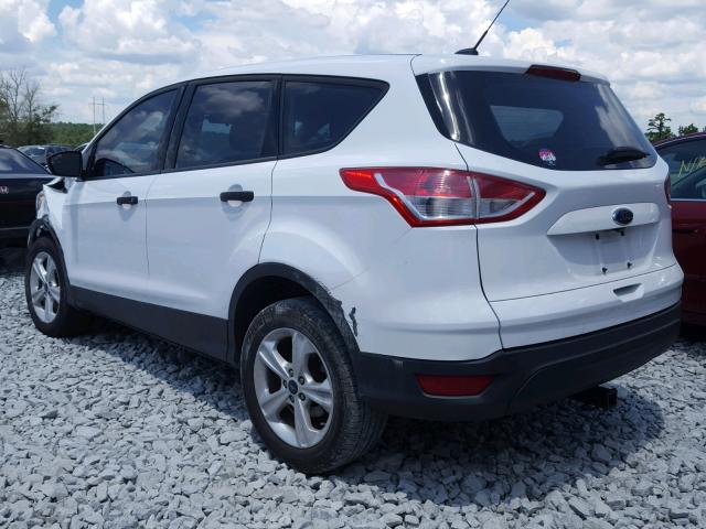 1FMCU0F72FUC55333 - 2015 FORD ESCAPE S WHITE photo 3