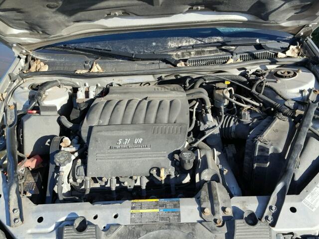 2G1WD58C181346724 - 2008 CHEVROLET IMPALA GRAY photo 7