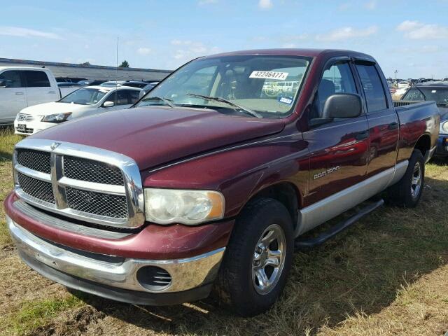 1D7HA18N93S284748 - 2003 DODGE RAM 1500 S MAROON photo 2