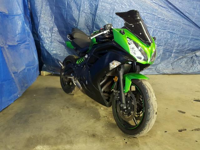 JKAEXEE14GDA22048 - 2016 KAWASAKI EX650 E GREEN photo 1