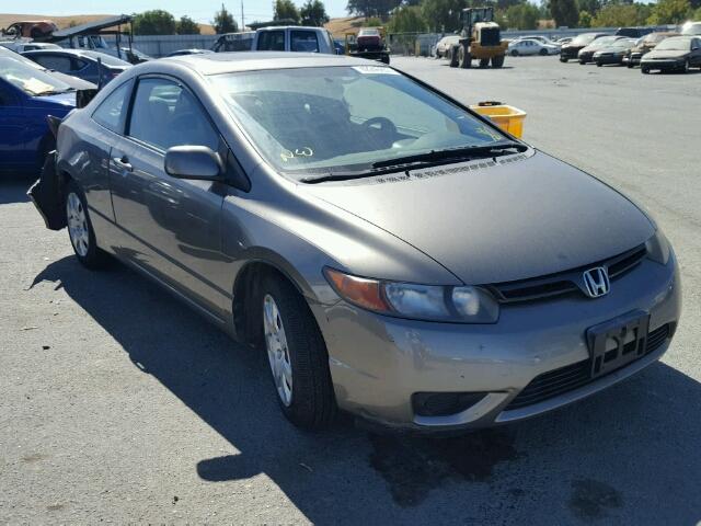 2HGFG12688H539021 - 2008 HONDA CIVIC GRAY photo 1