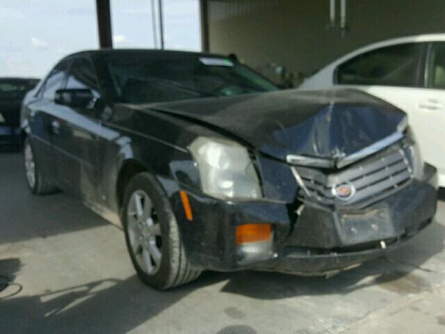 1G6DP577360139614 - 2006 CADILLAC CTS HI FEA BLACK photo 1