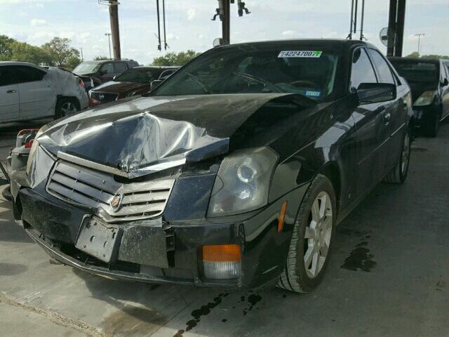 1G6DP577360139614 - 2006 CADILLAC CTS HI FEA BLACK photo 2