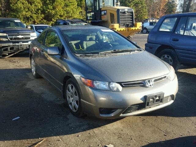 2HGFG12616H517892 - 2006 HONDA CIVIC LX TAN photo 1