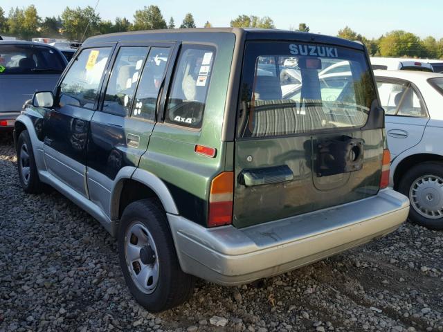 JS3TD21V2W4105486 - 1998 SUZUKI SIDEKICK S GREEN photo 3