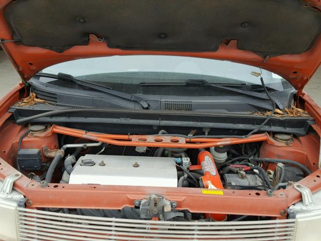 JTLKT334X40159098 - 2004 TOYOTA SCION XB Қызғылт сары фото 7