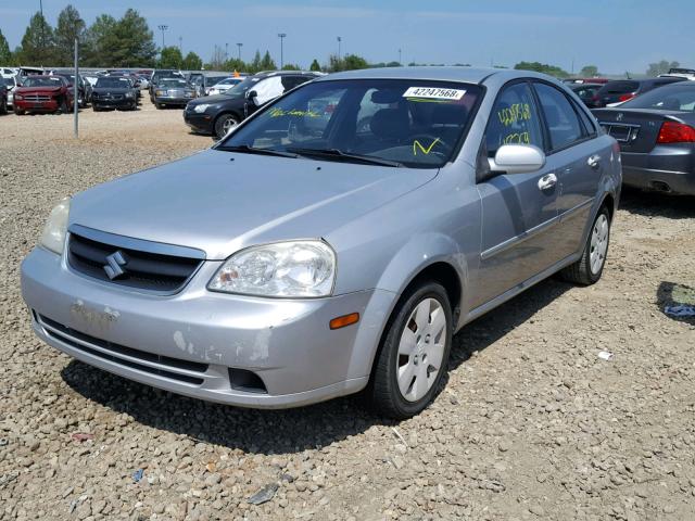 KL5JD56Z07K500725 - 2007 SUZUKI FORENZA BA SILVER photo 2