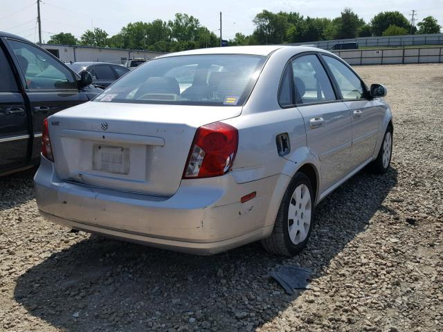 KL5JD56Z07K500725 - 2007 SUZUKI FORENZA BA SILVER photo 4