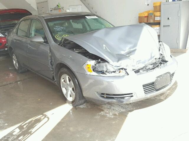 2G1WT58K381326145 - 2008 CHEVROLET IMPALA LT GRAY photo 1