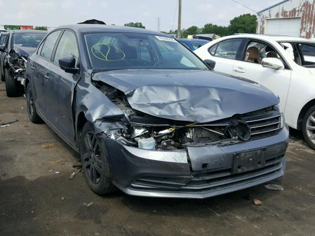 3VW2K7AJ2FM278842 - 2015 VOLKSWAGEN JETTA BASE 灰色 照片 1