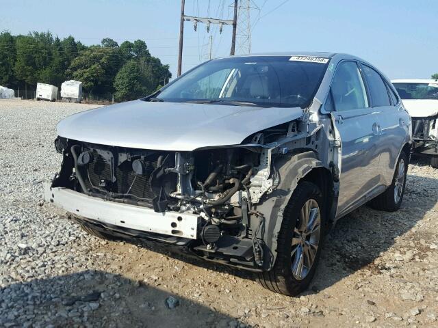 JTJZB1BA6D2409107 - 2013 LEXUS RX 450 GRAY photo 2