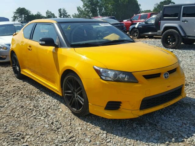 JTKJF5C77C3027264 - 2012 TOYOTA SCION TC 黄色 照片 1