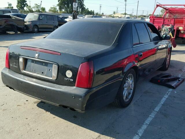 1G6KF57962U140402 - 2002 CADILLAC DEVILLE DT BLACK photo 4