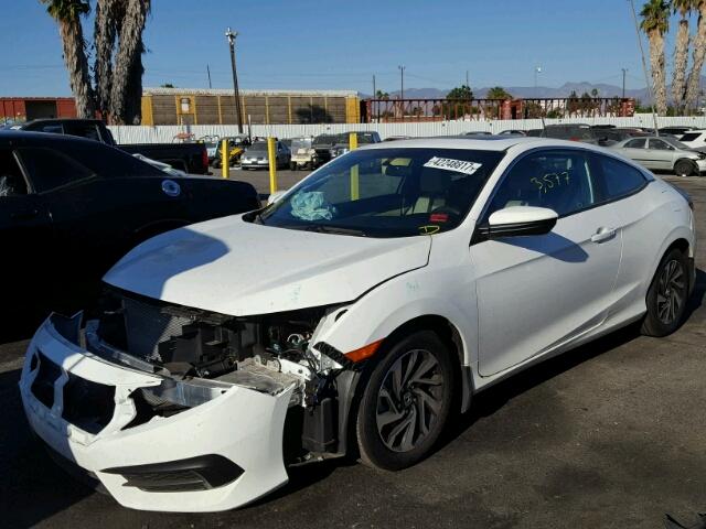 2HGFC4B02HH304820 - 2017 HONDA CIVIC LX WHITE photo 2