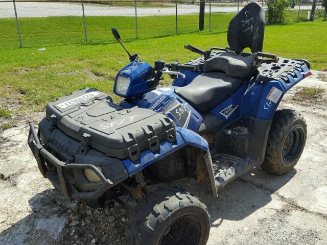 4XASYE859FA654813 - 2015 POLARIS SPORTSMAN BLUE photo 2