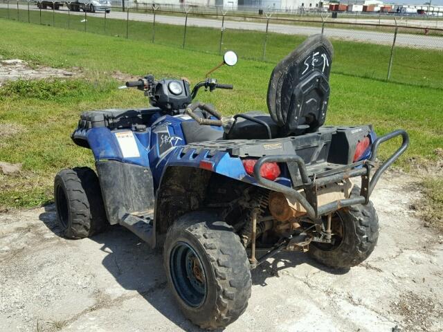 4XASYE859FA654813 - 2015 POLARIS SPORTSMAN 蓝色 照片 3