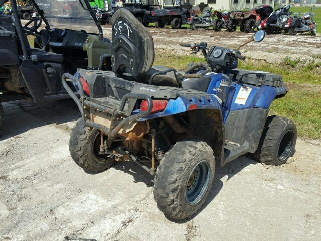 4XASYE859FA654813 - 2015 POLARIS SPORTSMAN BLUE photo 4