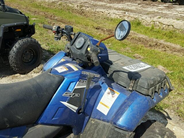 4XASYE859FA654813 - 2015 POLARIS SPORTSMAN 蓝色 照片 5