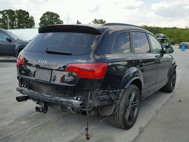 WA1DGAFE1DD007005 - 2013 AUDI Q7 PRESTIG BLACK photo 4