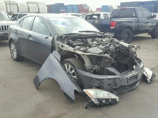 JTHBK262085076399 - 2008 LEXUS IS 250 GRAY photo 1