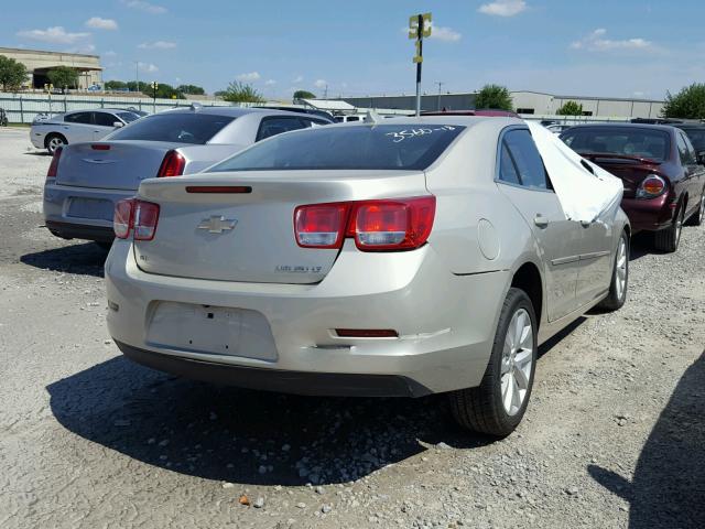 1G11E5SL1EF299392 - 2014 CHEVROLET MALIBU 2LT GOLD photo 4