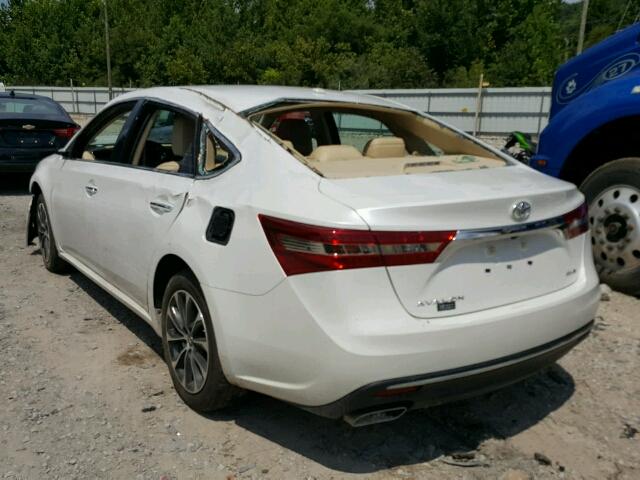 4T1BK1EB6GU237061 - 2016 TOYOTA AVALON XLE WHITE photo 3