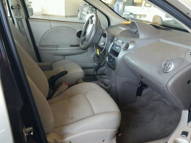 1G8AJ52F75Z139524 - 2005 SATURN ION LEVEL GOLD photo 5