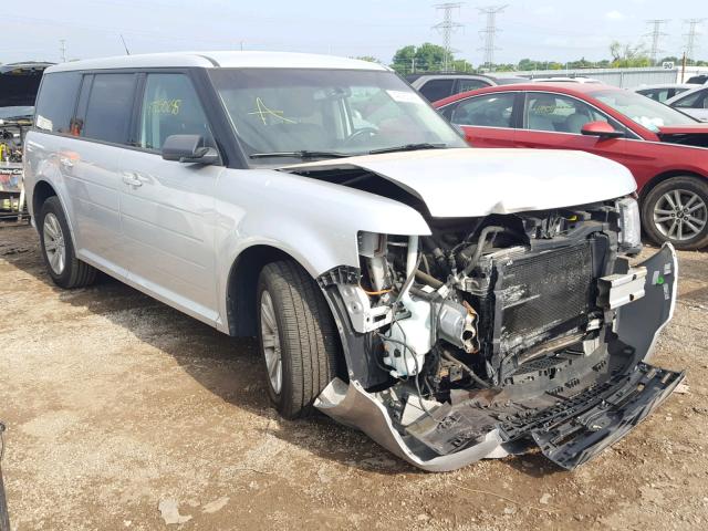 2FMGK5BC6ABA14462 - 2010 FORD FLEX SE SILVER photo 1