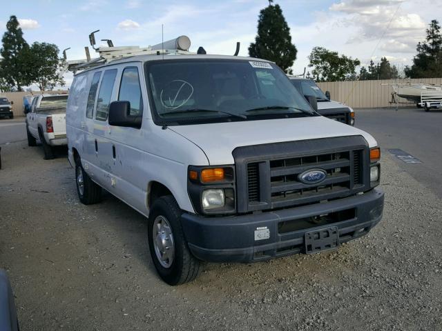 1FTNE2EL1ADA09984 - 2010 FORD ECONOLINE WHITE photo 1