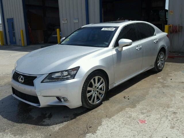 JTHBE1BL8D5023038 - 2013 LEXUS GS 350 Plata foto 2
