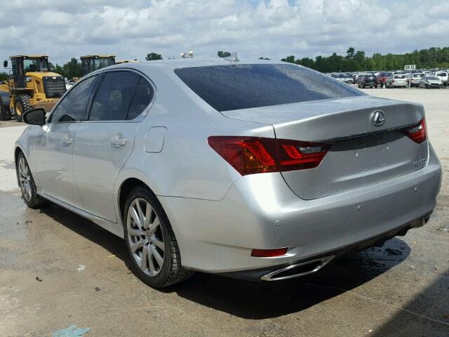 JTHBE1BL8D5023038 - 2013 LEXUS GS 350 Plata foto 3