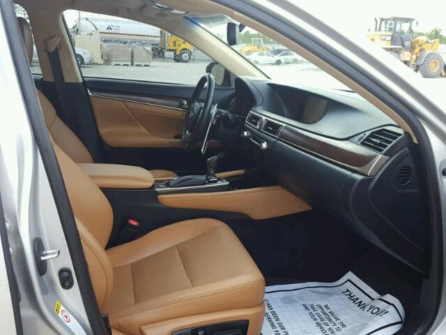 JTHBE1BL8D5023038 - 2013 LEXUS GS 350 Plata foto 5
