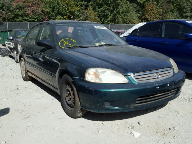 2HGEJ6614XH515130 - 1999 HONDA CIVIC BASE GREEN photo 1