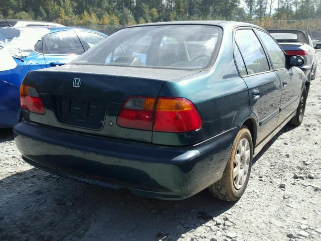 2HGEJ6614XH515130 - 1999 HONDA CIVIC BASE Yaşıl foto 4