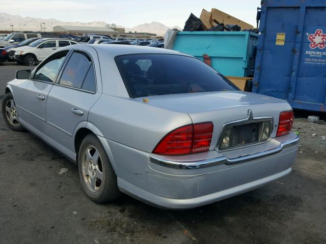 1LNHM87A7YY782603 - 2000 LINCOLN LS ვერცხლისფერი ფოტო 3