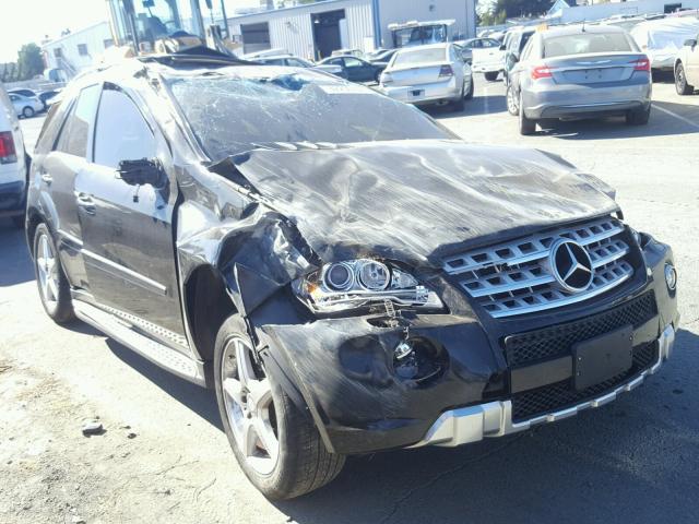 4JGBB7CB5AA612694 - 2010 MERCEDES-BENZ ML 550 4MA BLACK photo 1