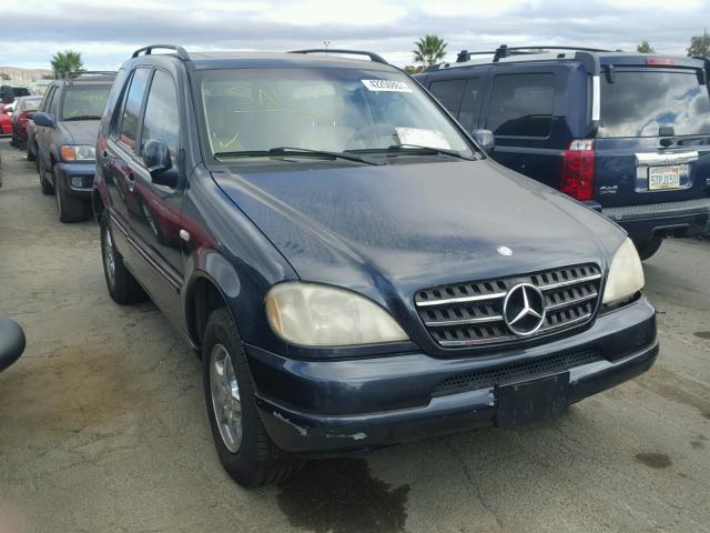 4JGAB54E0YA187551 - 2000 MERCEDES-BENZ ML 320 GRAY photo 1