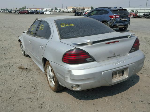 1G2NG52EX4M502041 - 2004 PONTIAC GRAND AM S Gümüş foto 3