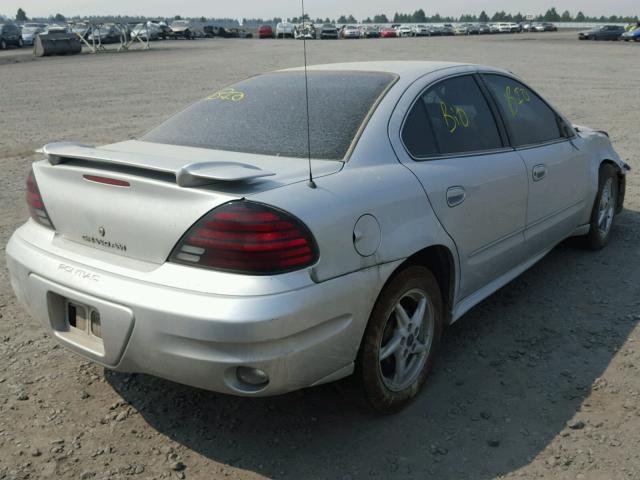 1G2NG52EX4M502041 - 2004 PONTIAC GRAND AM S Gümüş foto 4
