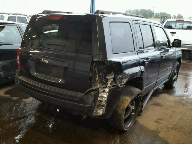 1C4NJPBAXGD524616 - 2016 JEEP PATRIOT SP BLACK photo 4