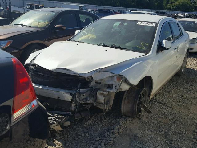1G1ZC5E05A4127009 - 2010 CHEVROLET MALIBU 1LT 白色 照片 2