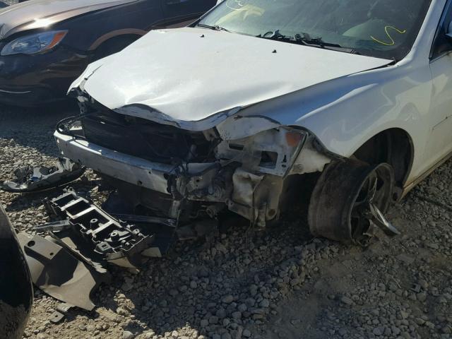 1G1ZC5E05A4127009 - 2010 CHEVROLET MALIBU 1LT 白色 照片 9