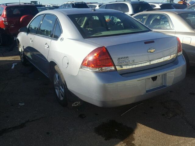 2G1WT58K969398675 - 2006 CHEVROLET IMPALA SILVER photo 3