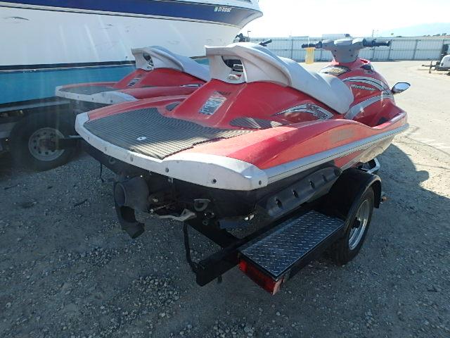 YAMA1975D606 - 2006 YAMAHA JETSKI&TRL RED photo 4