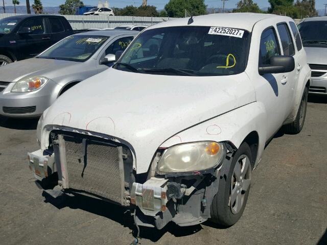 3GNBAAFW2BS663323 - 2011 CHEVROLET HHR LS WHITE photo 2
